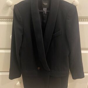 Smythe Black Wool Blazer